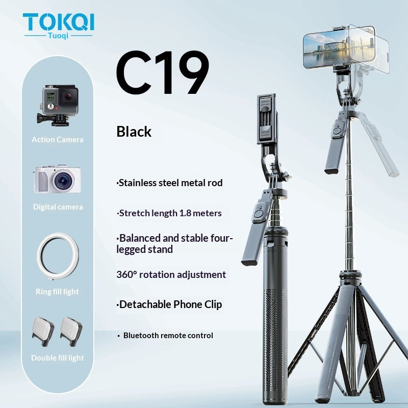 C17 Smartphone Selfie Stick Smart Stabilized Extendable Gimbal With Full Auto Mode