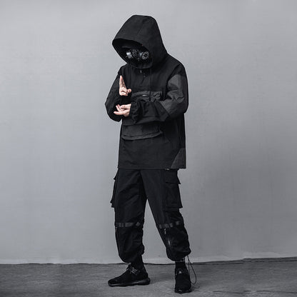 Large - pocket hoodie