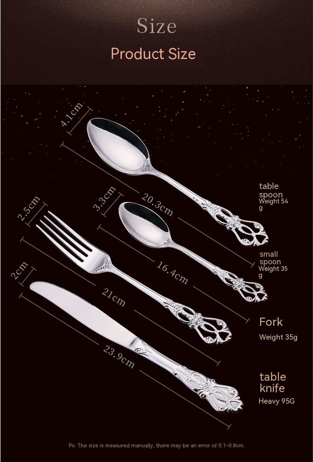 Stainless Steel Western Food Tableware Set Steak Knife And Fork Gift Box Steak Knife, Fork And Spoon