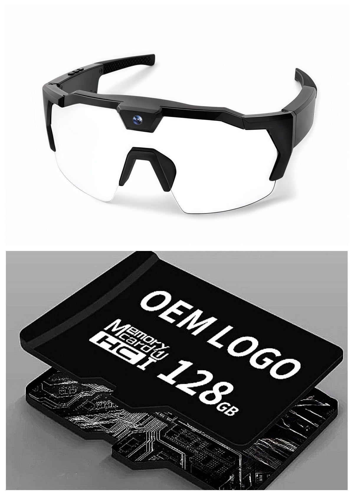 Smart  AI Riding Glasses With Camera