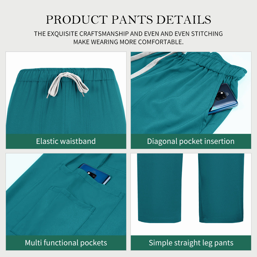 Surgical Scrubs For Nurses And Doctors Operating Room Uniform Set