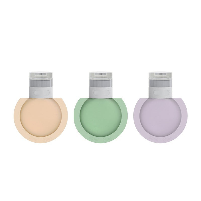 Portable Travel Dispensing Silicone Bottle