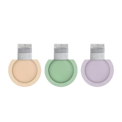 Portable Travel Dispensing Silicone Bottle