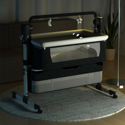 Foldable Electric Newborn Baby Bedside Bed