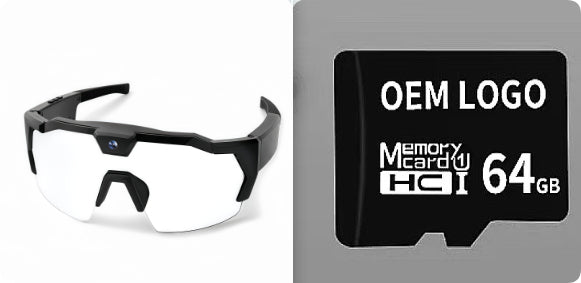 Smart  AI Riding Glasses With Camera