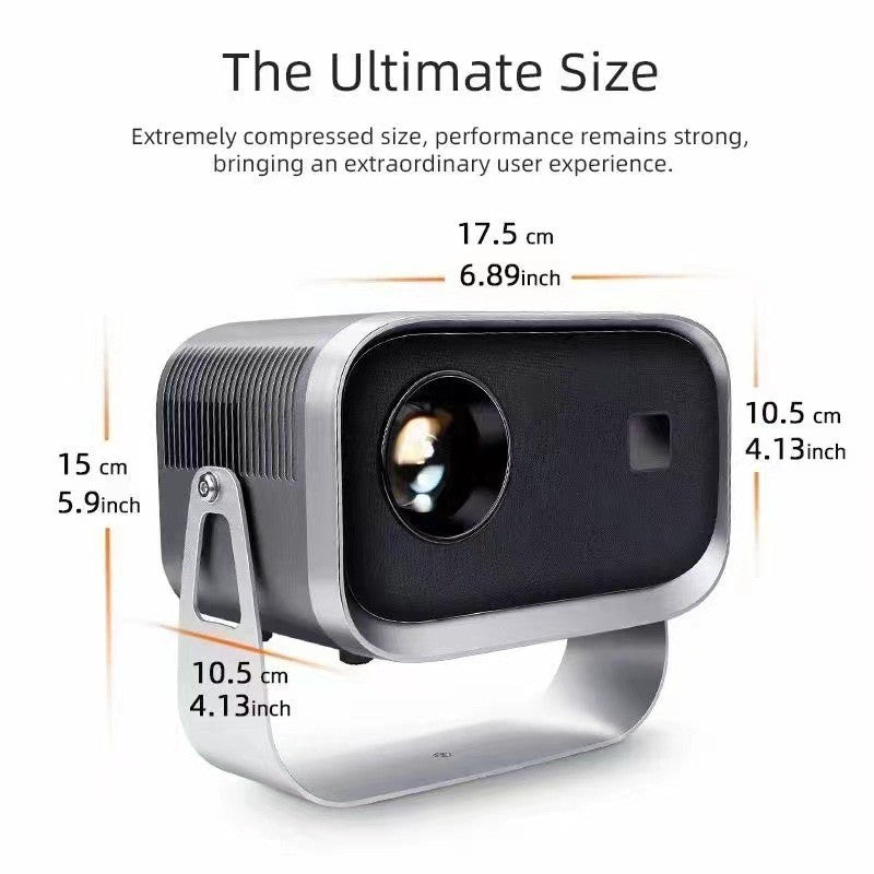 K6 PTZ Projector Small HD 4K Home Smart Portable