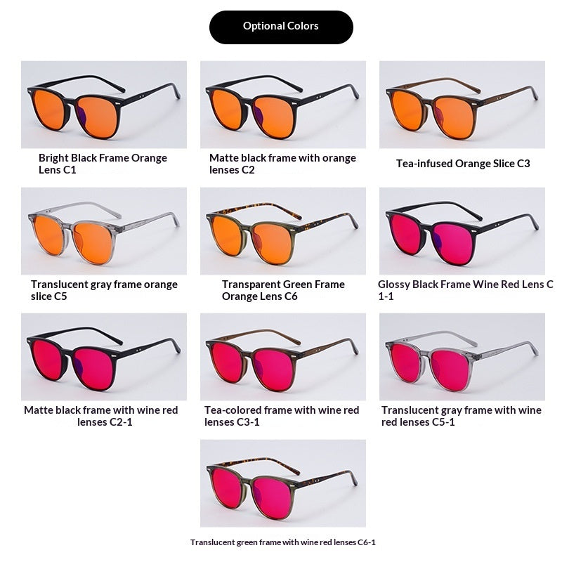 PC Lens Casual Blue-light-blocking Sleep Glasses