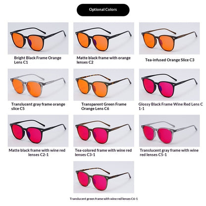 PC Lens Casual Blue-light-blocking Sleep Glasses
