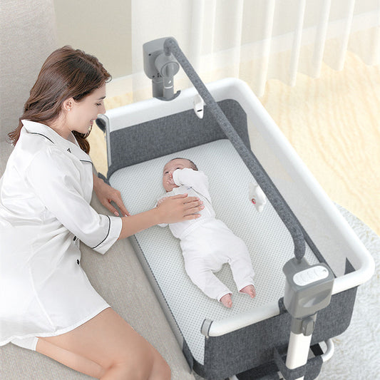 Foldable Electric Newborn Baby Bedside Bed