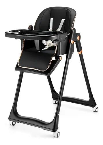 Baby Feeding Chair, Portable High Chair, Black