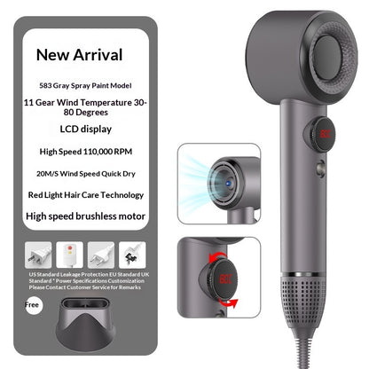 High-Power Home Hair Dryer With Negative Ions Fast Drying And Constant Temperature For Hair Care
