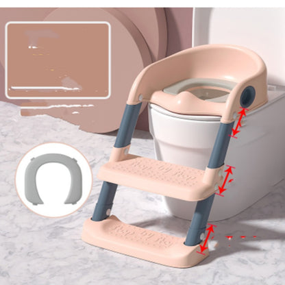 Children's Toilet Toilet Stair-type Boy And Girl Baby Ladder Frame