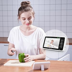 Baby Monitor with Camera and Audio