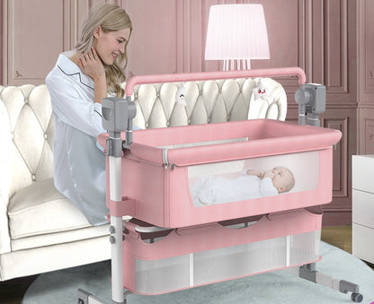 Foldable Electric Newborn Baby Bedside Bed