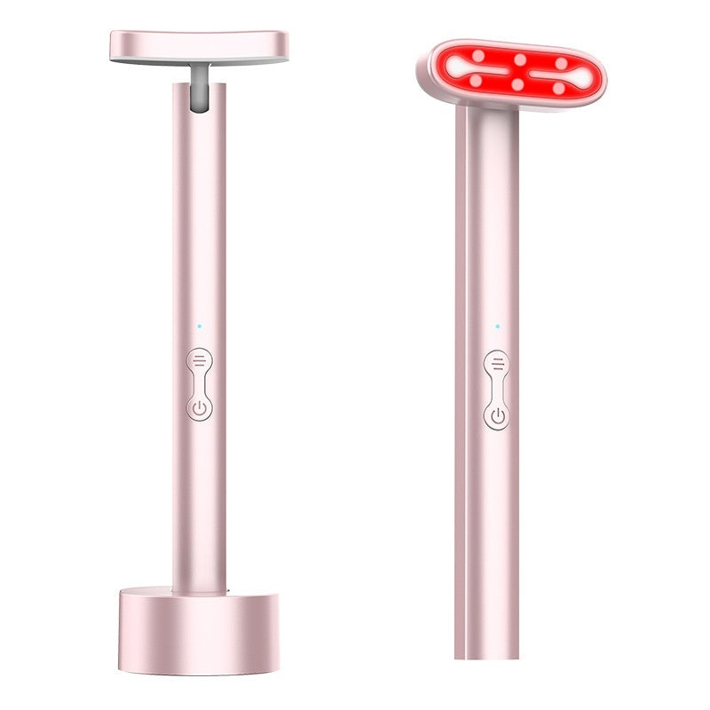 Device Microcurrent Red Light Massager For The Face