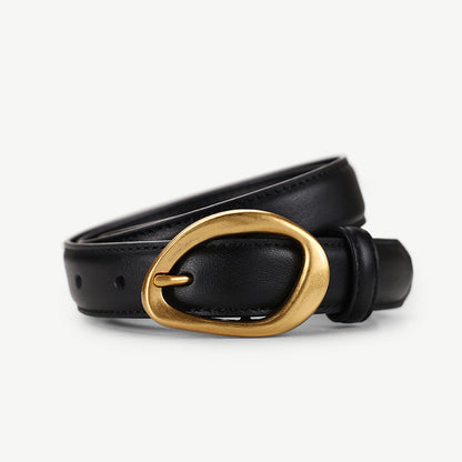 Stylish Versatile Womens Belt Made From Top-layer Cowhide