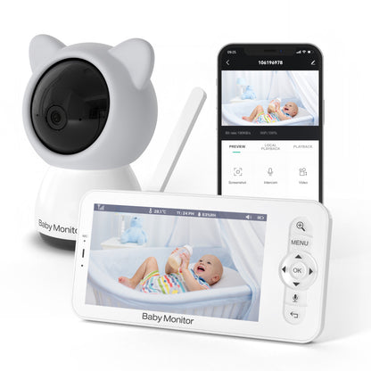 Baby Monitor Monitor Can Be Viewed By Mobile Phone