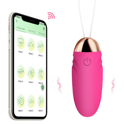Remote Control Love Egg Silicone Toy