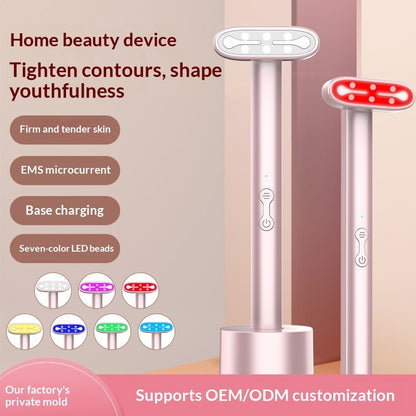 Device Microcurrent Red Light Massager For The Face