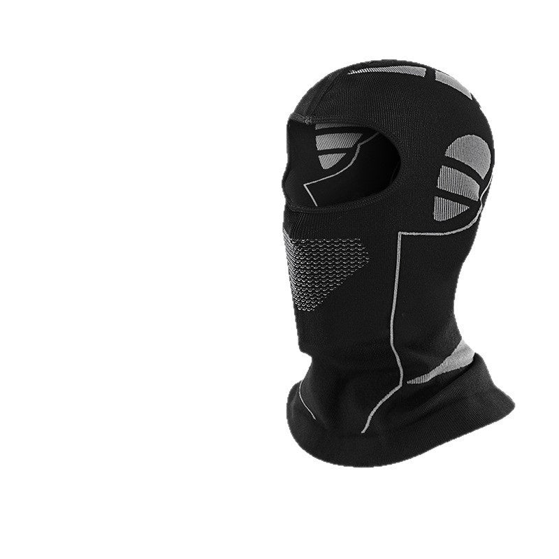 Cycling Skiing Thermal Balaclava Motorcycle Windproof Face Mask Electric Bike Helmet Liner Neck Gaiter