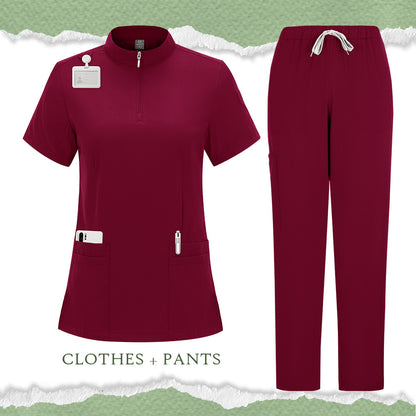Surgical Scrubs For Nurses And Doctors Operating Room Uniform Set