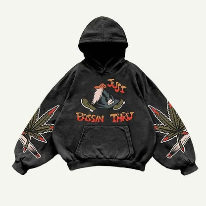 Just Passin Thru Polyester Sweater