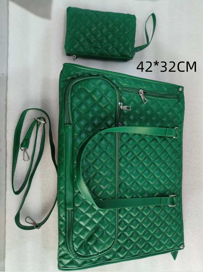 Fashionable Lunch Tote Bag Women's Thermal Insulation Lunch Box Leak-proof Crossbody Computer Storage Bag Quilted Large Capacity Handbag With Purse