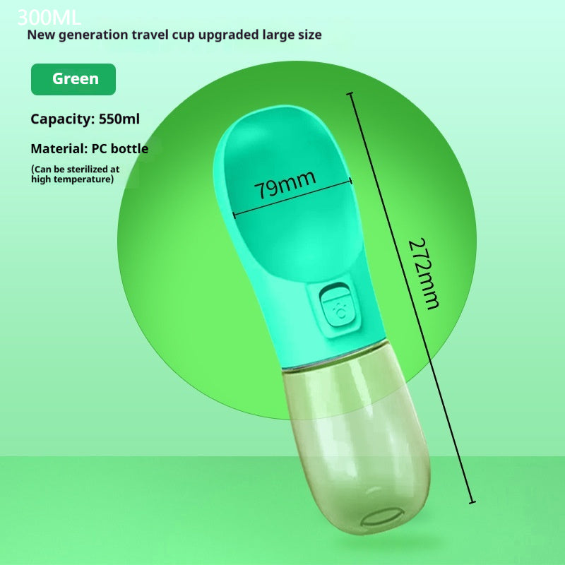 Portable Water Bottle Feeder for Pets