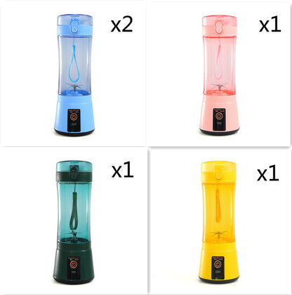 Portable Electric Fruit Juicer Wireless USB Rechargeable Mini Mixer Multifunction Summer Smoothie Blender Machine Kitchen Supplies