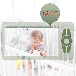 Baby Monitor with Camera and Audio
