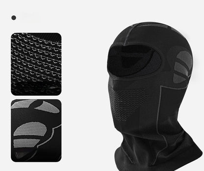 Cycling Skiing Thermal Balaclava Motorcycle Windproof Face Mask Electric Bike Helmet Liner Neck Gaiter