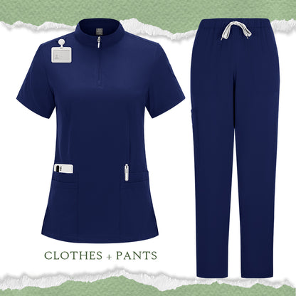 Surgical Scrubs For Nurses And Doctors Operating Room Uniform Set