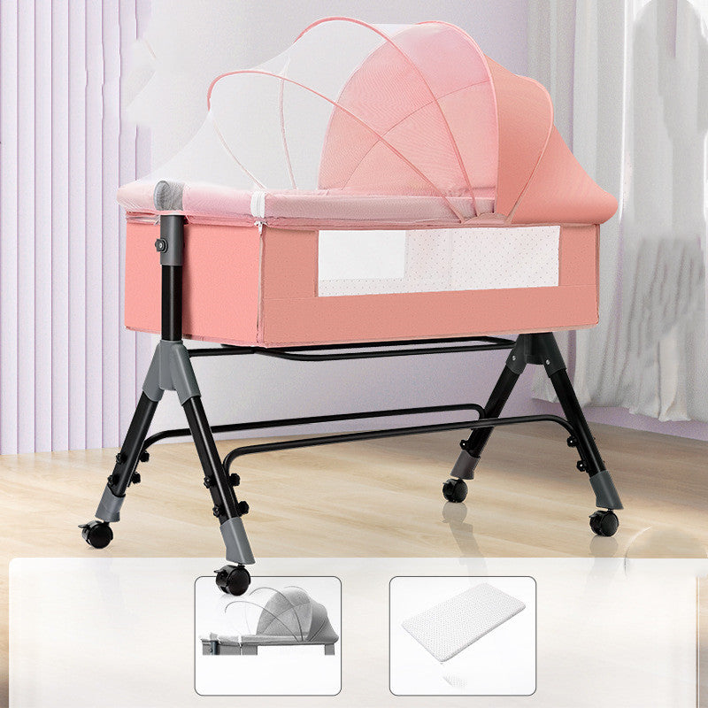 Portable Multifunctional Mobile Folding Cradle Bed