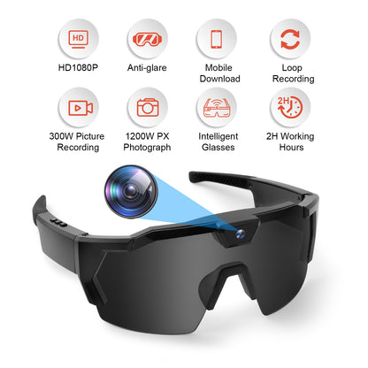 Smart  AI Riding Glasses With Camera