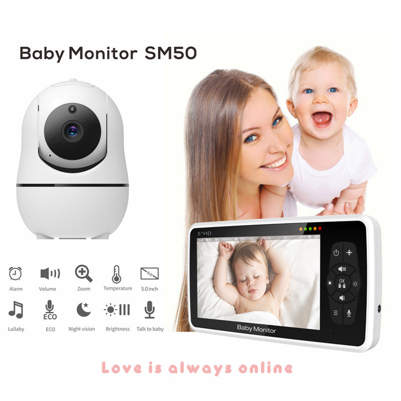 Baby Monitor Hd Night Vision Wifi Wireless Camera