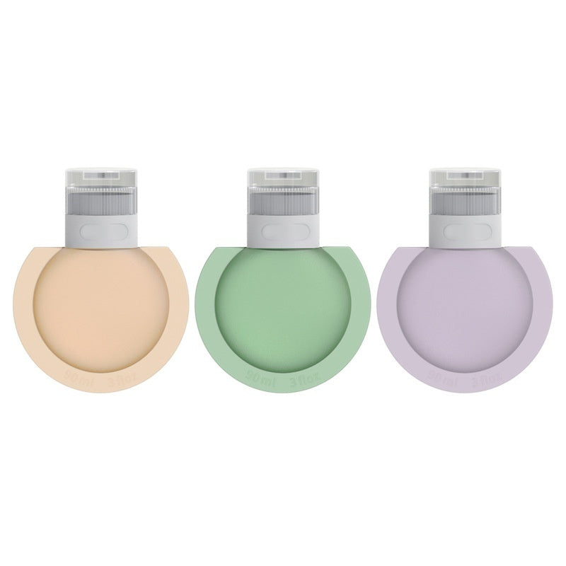 Portable Travel Dispensing Silicone Bottle
